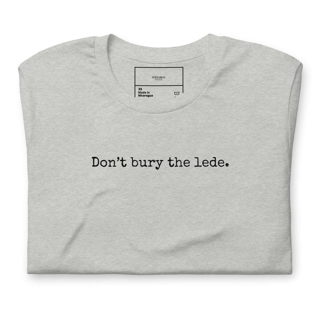 Don't bury the lede: The Stylebook Series - Editorial Style Journalism Apparel