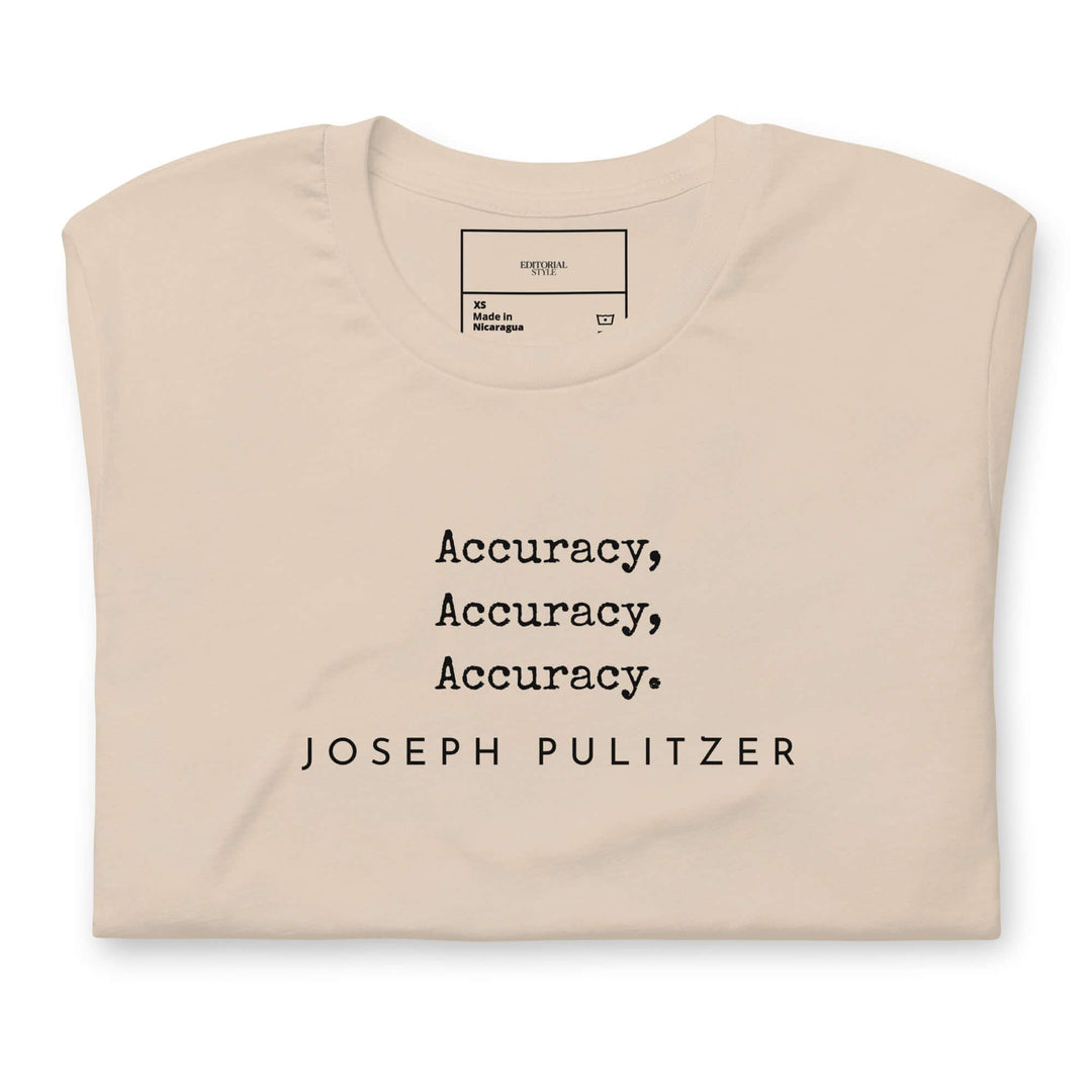 Joseph Pulitzer: The Integrity Series - Editorial Style Journalism Apparel
