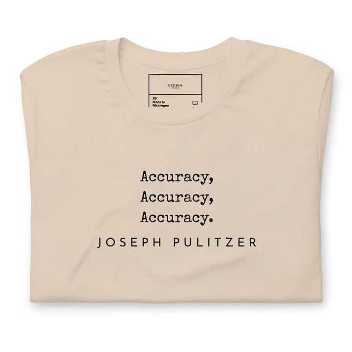 Joseph Pulitzer: The Integrity Series - Editorial Style Journalism Apparel