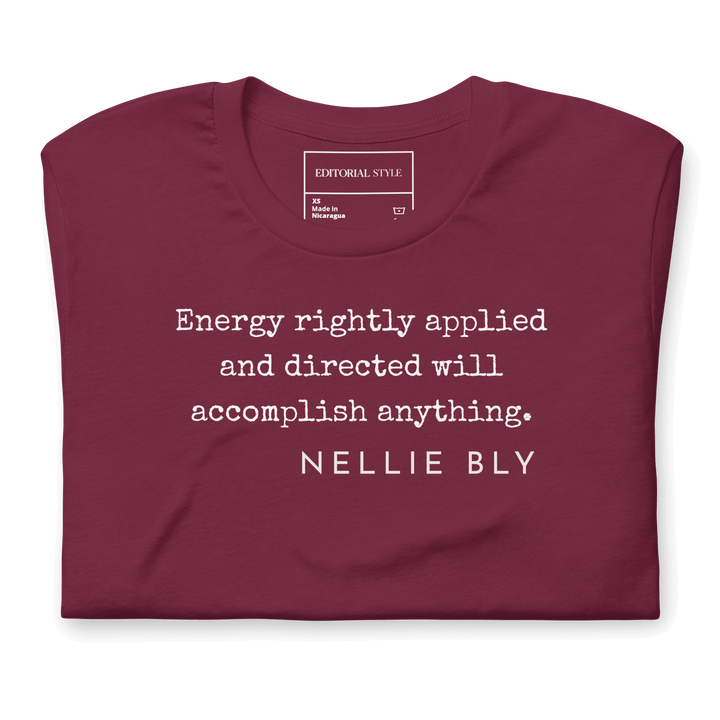 Nellie Bly: The Integrity Series - Editorial Style Journalism Apparel
