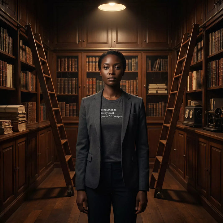 Persistence: The Integrity Series - Editorial Style Journalism Apparel