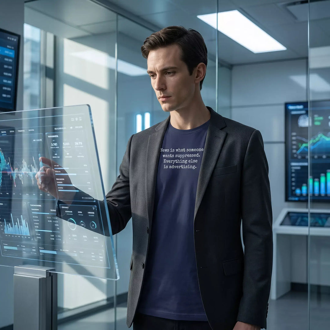 Suppressed News: The Integrity Series - Editorial Style Journalism Apparel