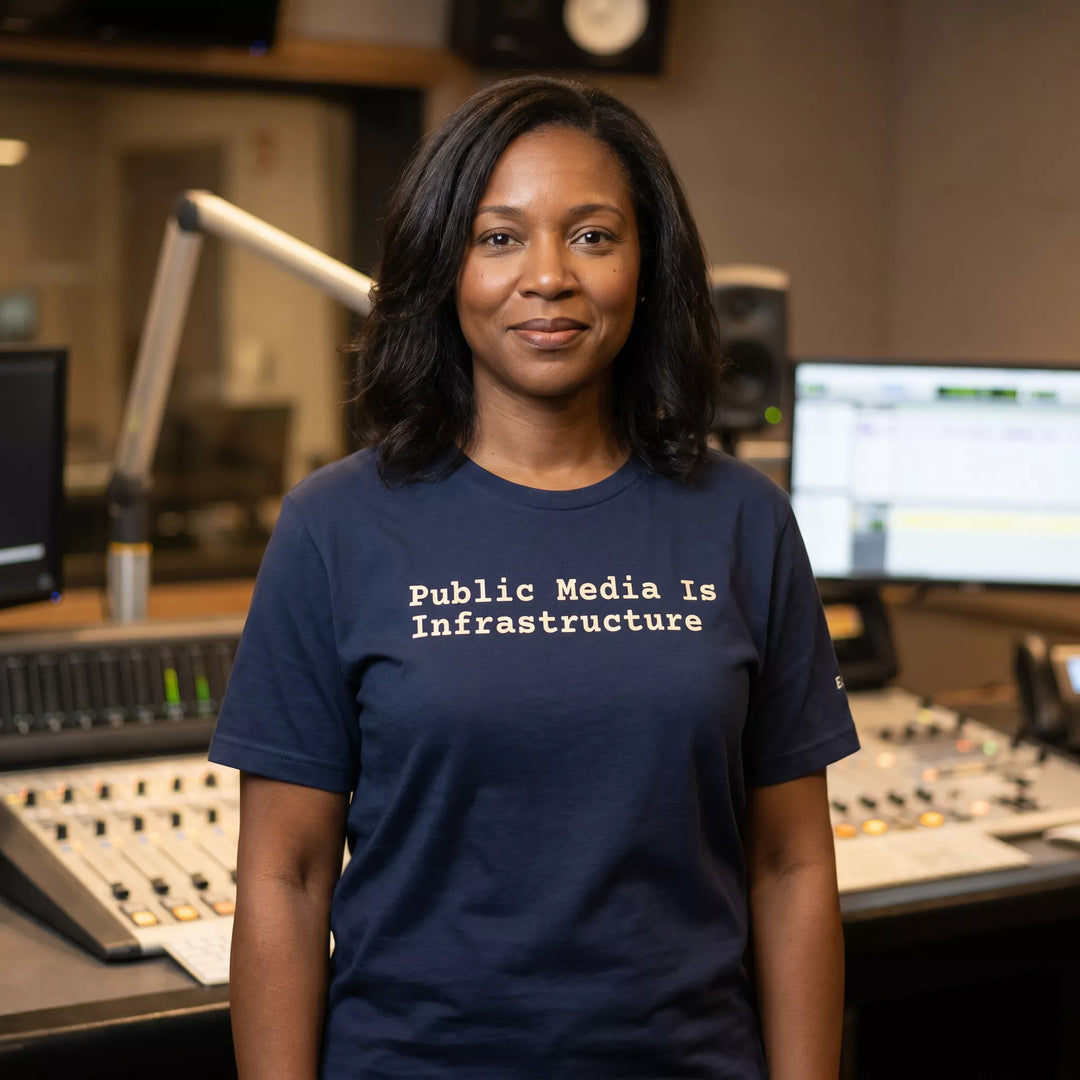The Public Media Statement T-Shirt