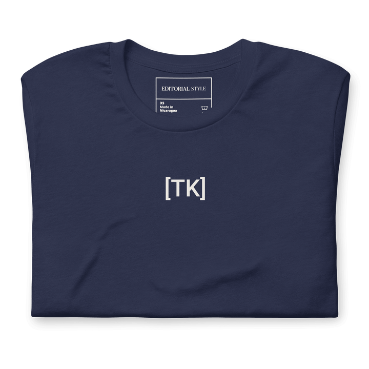 To Come [TK]: The Stylebook Series - Editorial Style Journalism Apparel