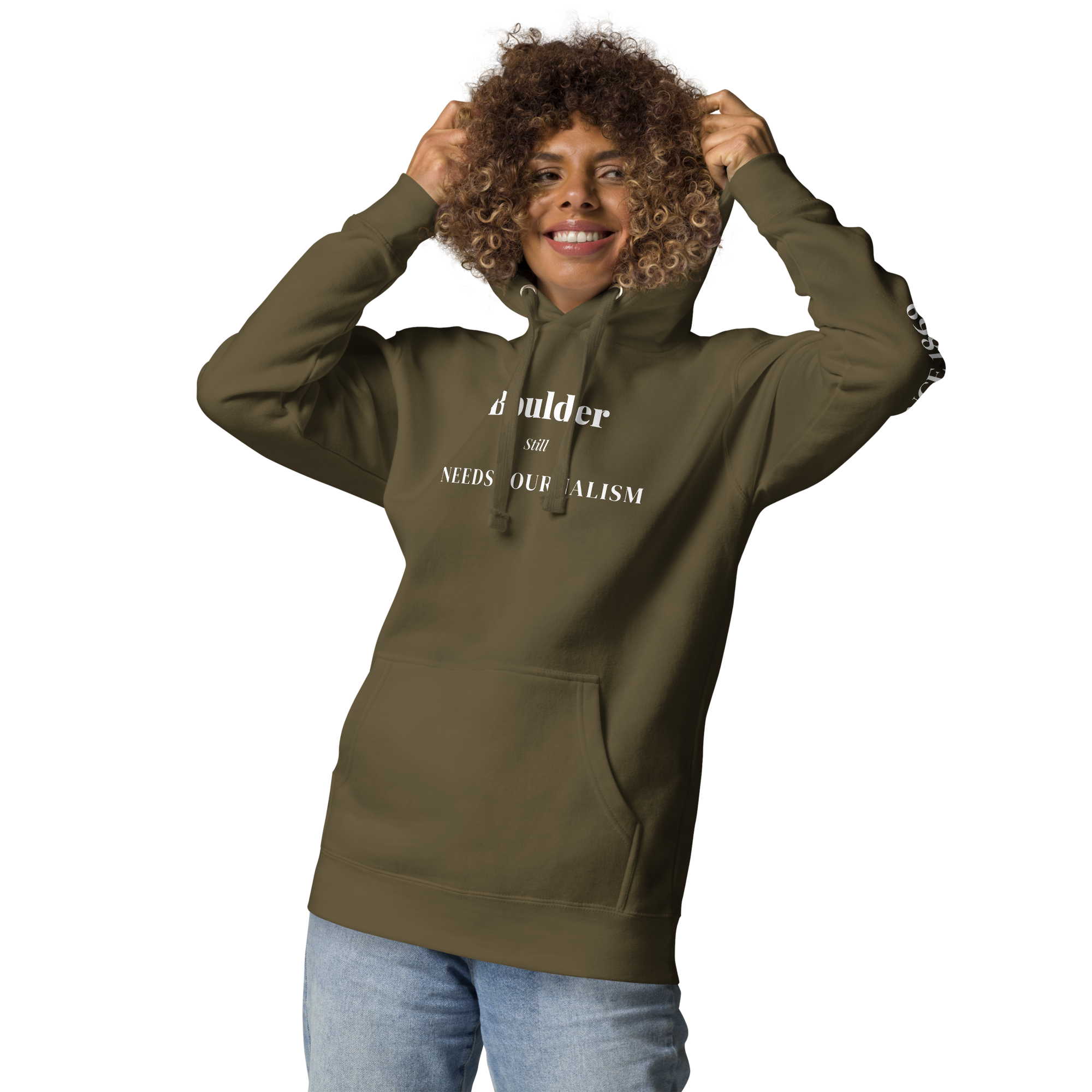 Boulder Still Needs Journalism — Hoodie