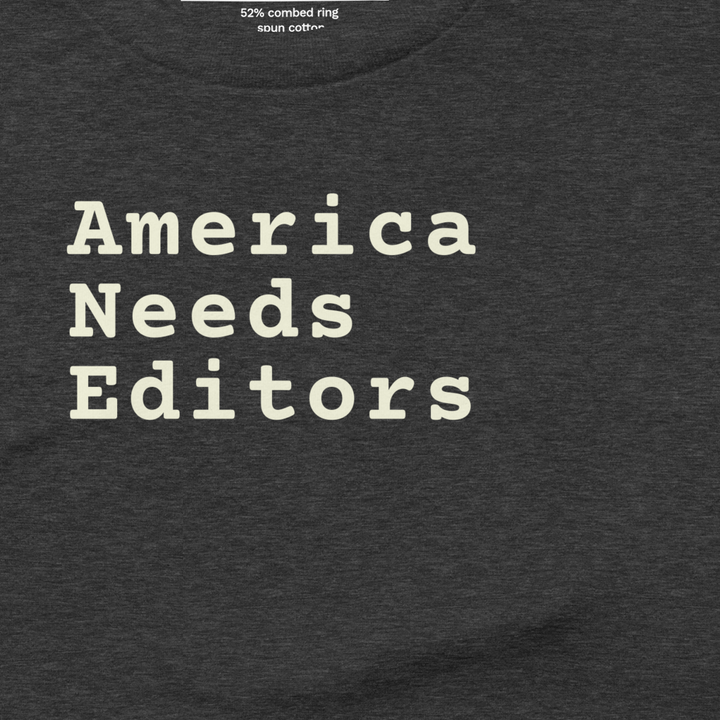 America Needs Editors: The Infrastructure Series