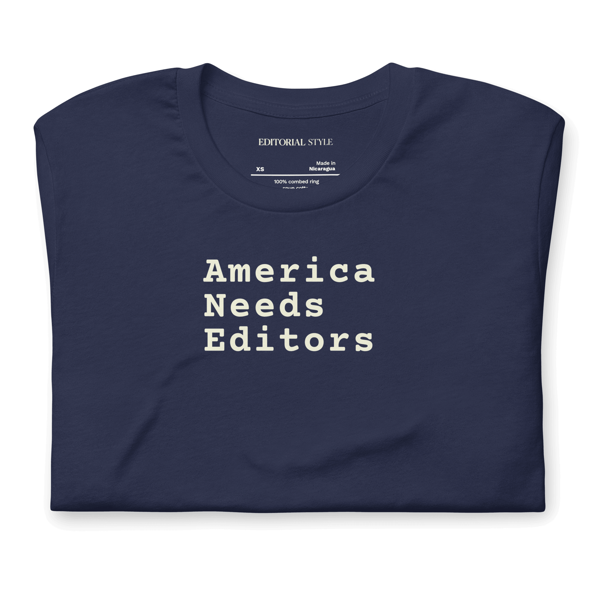 America Needs Editors