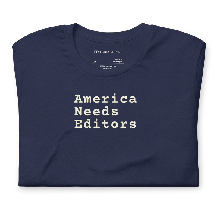 America Needs Editors: The Infrastructure Series